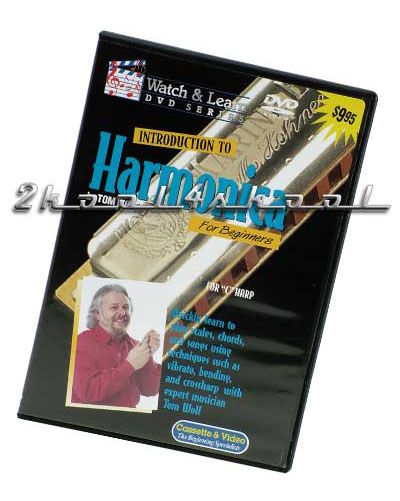 Harmonica lesson DVD harp learn Beginner instructional