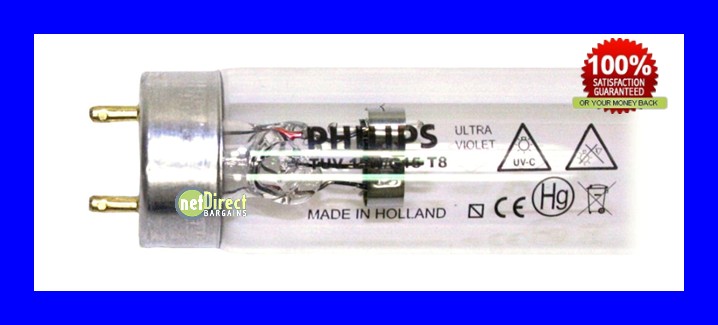 Philips TUV 15W G15T8 UV Lamp Bulb for Ionic Breeze GP | eBay