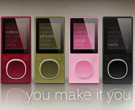 pink 8gb zune