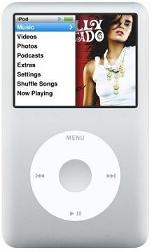 APPLE IPOD 160 GB CLASSIC SILVER VIDEO 160GB MP3 PLAYER