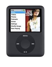 Apple iPod NANO 8GB BLACK VIDEO 3RD GENERATION GRADE A