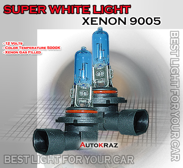 04-06 Honda Civic 9005 Hi Beam Xenon HID Light Bulb 05