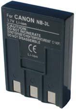 Canon NB3L NB-3L Digital Camera Battery Equivalent