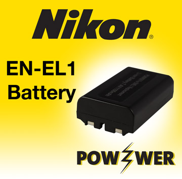 Nikon ENEL1 EN-EL1 Digital Camera Battery Equivalent