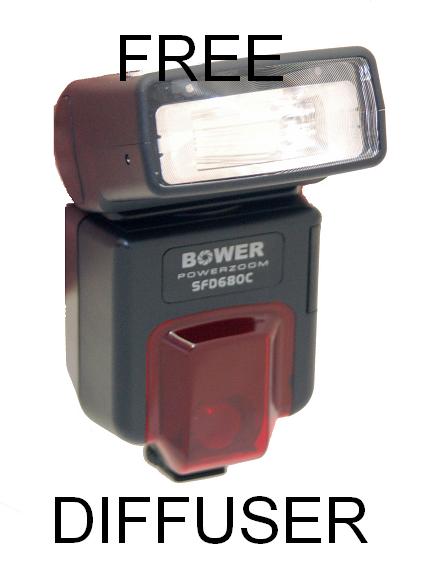Power Zoom Ittl Flash For Nikon Digital Camera D80 D40