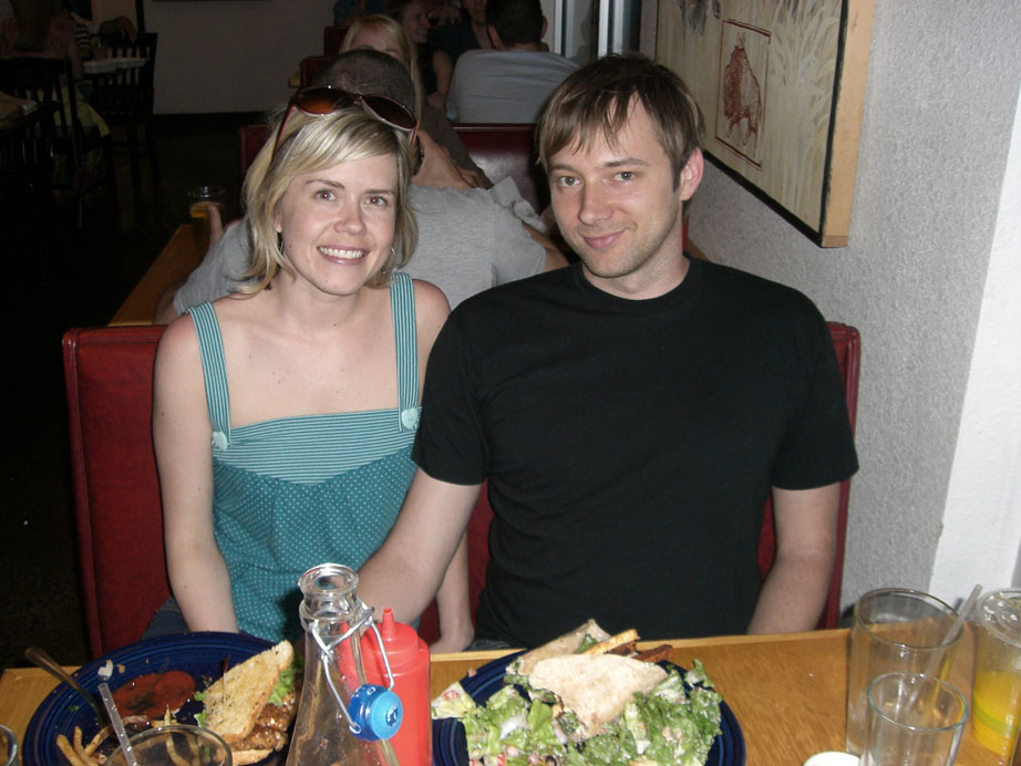 Dan from Second Nature and his girlfriend Jill