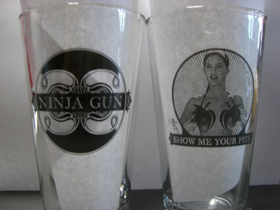 Playing Favorites Pint Glass