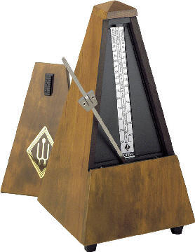 Walnut Wood Metronome Without Bell