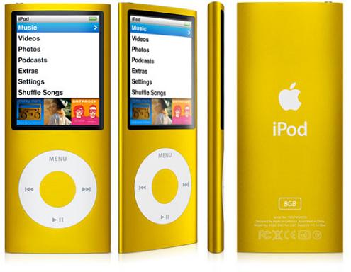 iPod Nano-Chromatic in Yellow The Verdict? LOVE IT! Why? We need music.