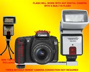 2075-(REDE-Tripod-1854)INV: Phoenix Digital Slave Flash CANON NIKON SONY PANASONIC