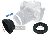 4872-AMZ: 58MM Brand New Rubber Lens Hood Collapsable 58mm