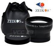 5518: ZEIKOS 2X 37MM Lens BLACK ZE-2X37B
