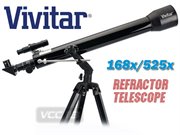 5484: VIVITAR  REFLECTOR TELESCOPE 56x 168x 175x 525x POWER VIV-TEL-60700