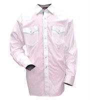 52773/PK/RLG: Walls Men's Western Performane Snap Oxford Long Sleeve Shirt Pink Large