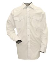 52773/BTR/RMD: Walls Men's Western Performane Snap Oxford Long Sleeve Shirt Butter Medium