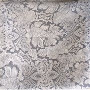 00105/GY/OS: Walls Wild Rags Silk Scarf Gray one size