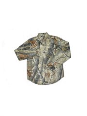 56020/HWG/RLG: Walls 56020 Boys Youth Hunting Shirt Realtree Hardwood Green Large