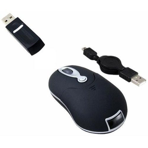 iMicro MT 16 3D Optical Wireless Mouse 800dpi Black  