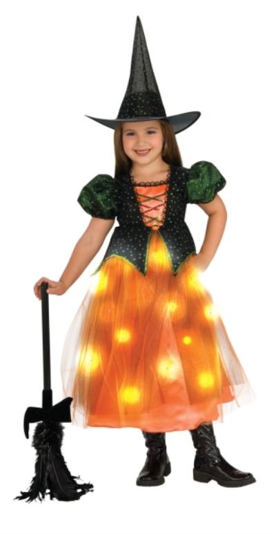 Twinkle Witch Light Up Halloween Girls Costume Toddler