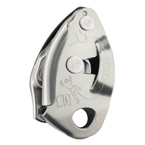 PETZL Grigri 2 Belay Device Gri Rock Climbing Grey New