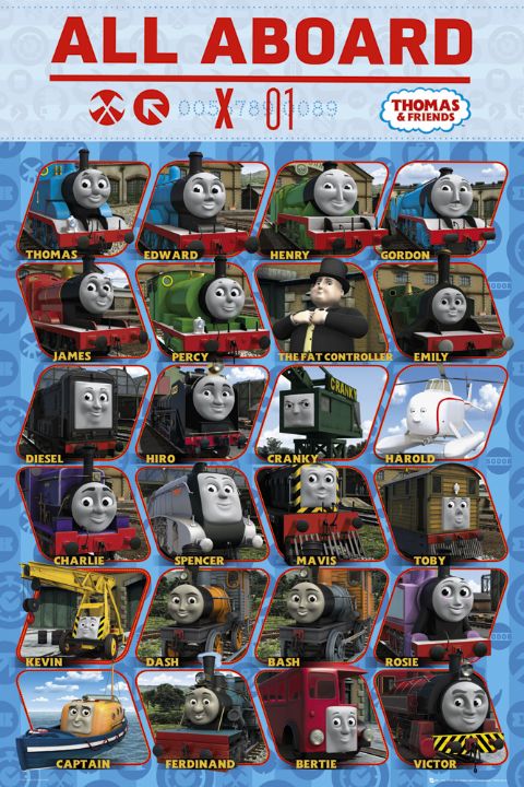 POSTER === Thomas and Friends   Profile   Maxi === NEW  