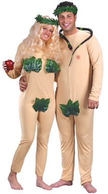 adam eve couples halloween costume