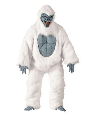 Adult Abominable Snowman Halloween Costume