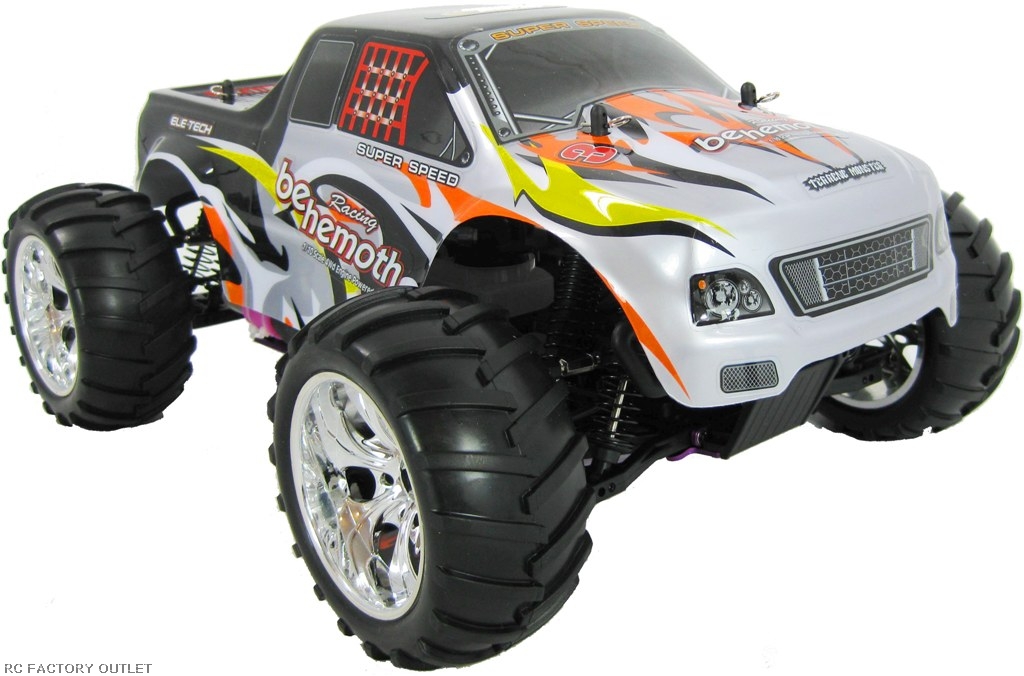 Nitro Gas RC Truck 4WD Buggy 1 10 Car New 2 4G Behemoth