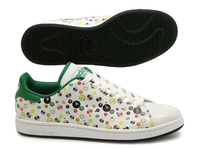 Adidas Stan Smith 2 Pool Ball LTD Tennis Shoes 7.5  