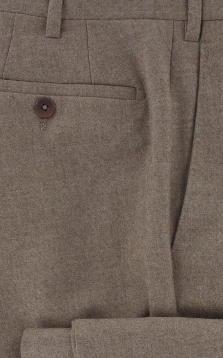 New $525 Valentini Sartoria Brown Pants 40/56  