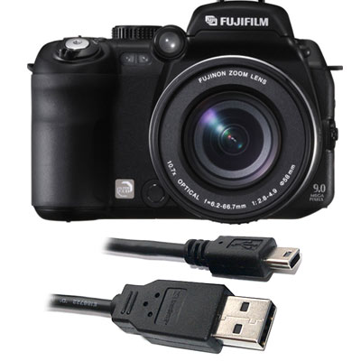 USB 2.0 DATA CABLE FOR FUJI FINEPIX S9000 CAMERA  