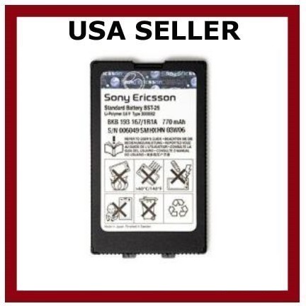 FOR SONY ERICSSON T616 T610 T630 T637 OEM BATTERY BST25  