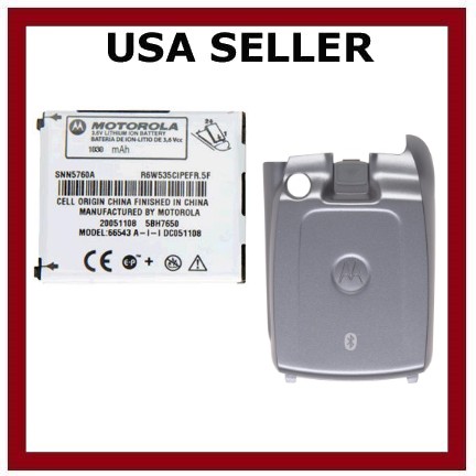 OEM MOTOROLA SNN5760A v710 a860 e815 e816 BATTERY+DOOR  