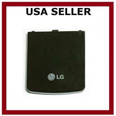 OEM LG VU CU920 CU915 BLACK BATTERY DOOR COVER BACK  