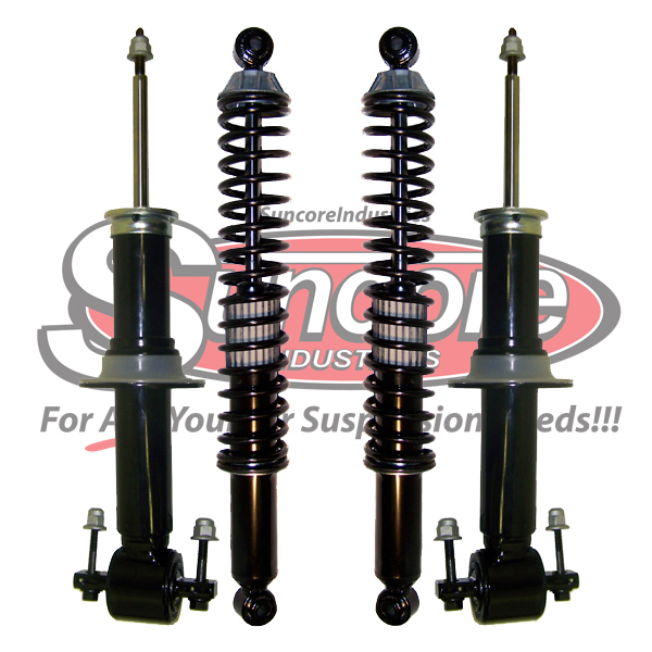 4Whl Suspension Air Shock to Coil Spring Conversion Kit  