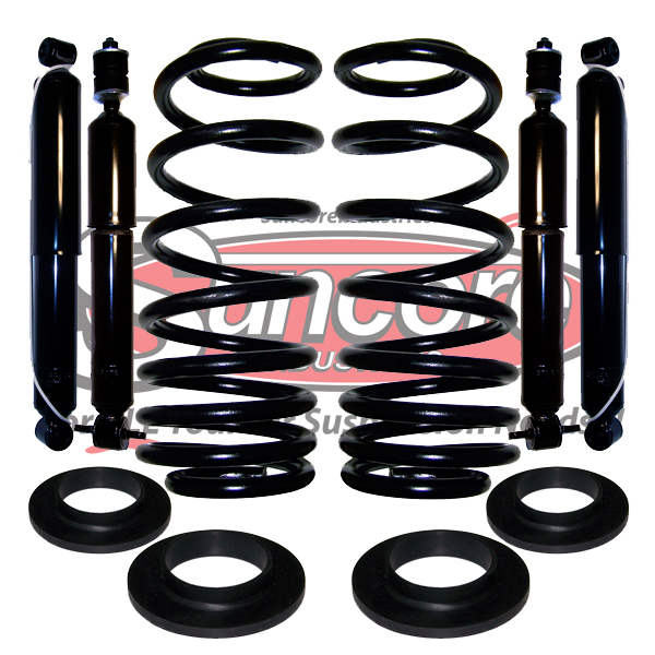 Suspension Air Bag to Coil Spring Conversion+Shocks 2WD  