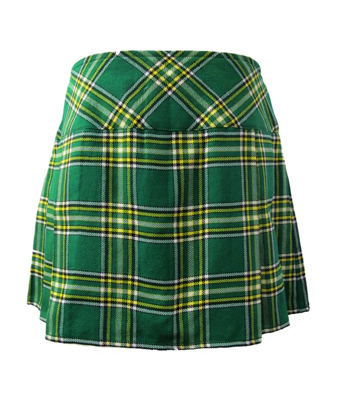 New Irish 16.5 Mini Kilt/Minikilt Skirt With Pin 6 28  