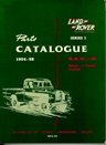 Land Rover Series 1 Workshop Manual, Restoration Manual & Parts Catalog (3 Book Set)