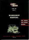 Land Rover Series 1 Workshop Manual, Restoration Manual & Parts Catalog (3 Book Set)