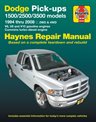 Dodge Pick-ups 1500, 2500 & 3500 models, 1994 thru 2008 Haynes Repair Manual Haynes Automotive