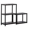 5 Tier Plastic Shelving Unit Large